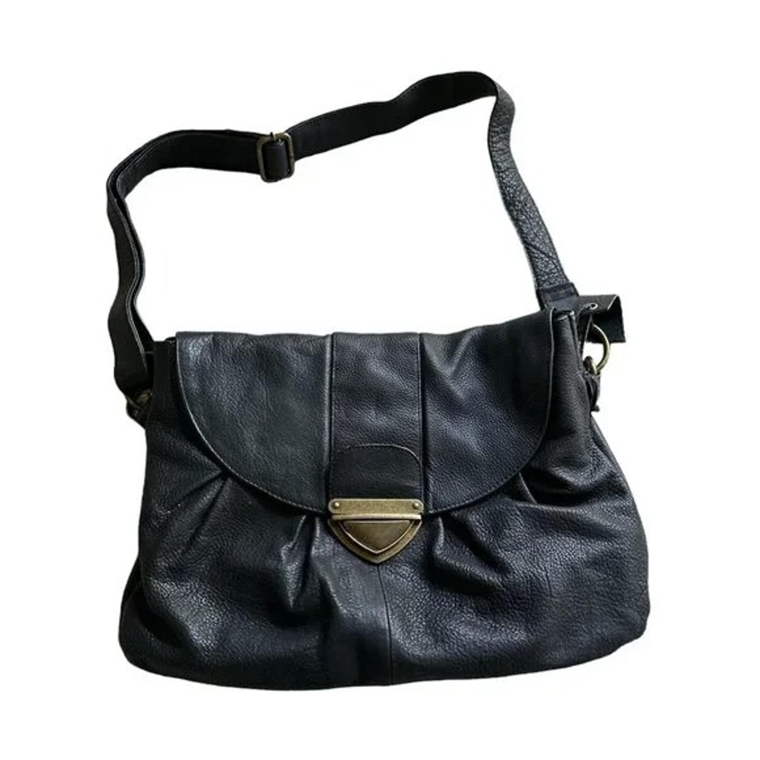 Vintage ALDO Navy‎ Blue Satchel Handbag with Two Pockets