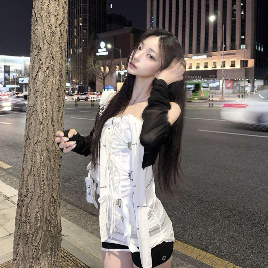THEREDTHREAD】S gather knit shorts