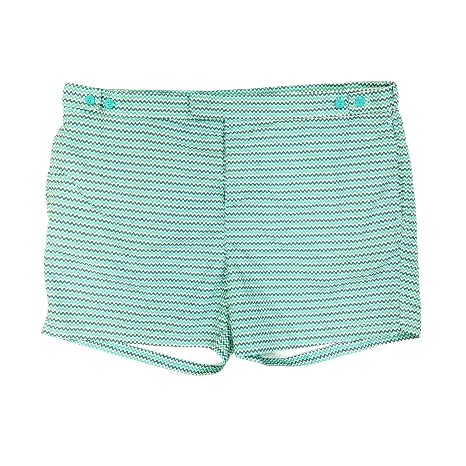 Frescobol Carioca Copacabana Tailored Swim Shorts Men's 38 Waves 4.5 Inseam