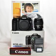 Canon EOS 40D SLR Digital Camera 10.1MP EF-S 18-55mm Lens 6584 Clicks RAW 2GB CF