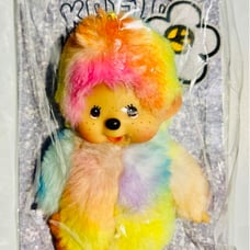 Kaechitch Pastel Rainbow Keychain Monchhichi Kimura Kaela