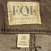 EQL BY KERRITS Equestrian Lifestyle Straight Leg Brown Women's Pants Size 20