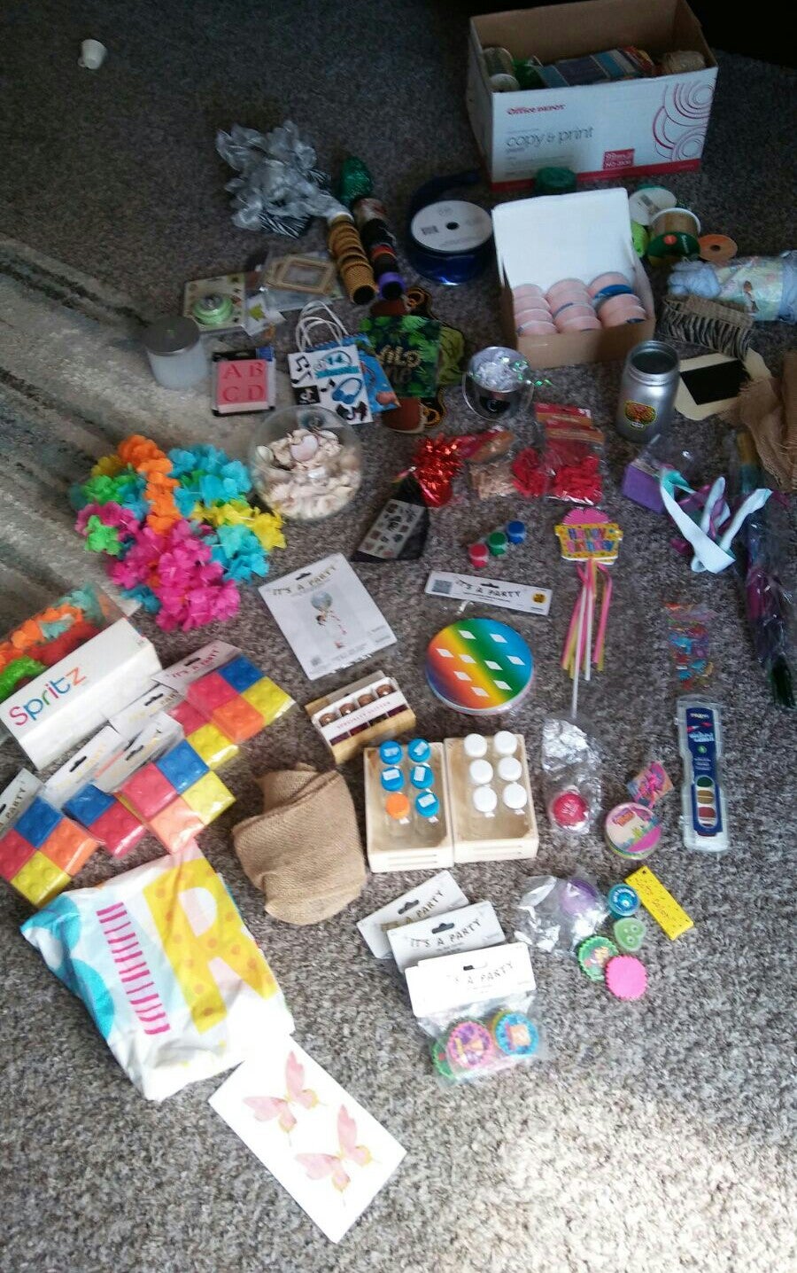 Huge art and craft party favor lot
