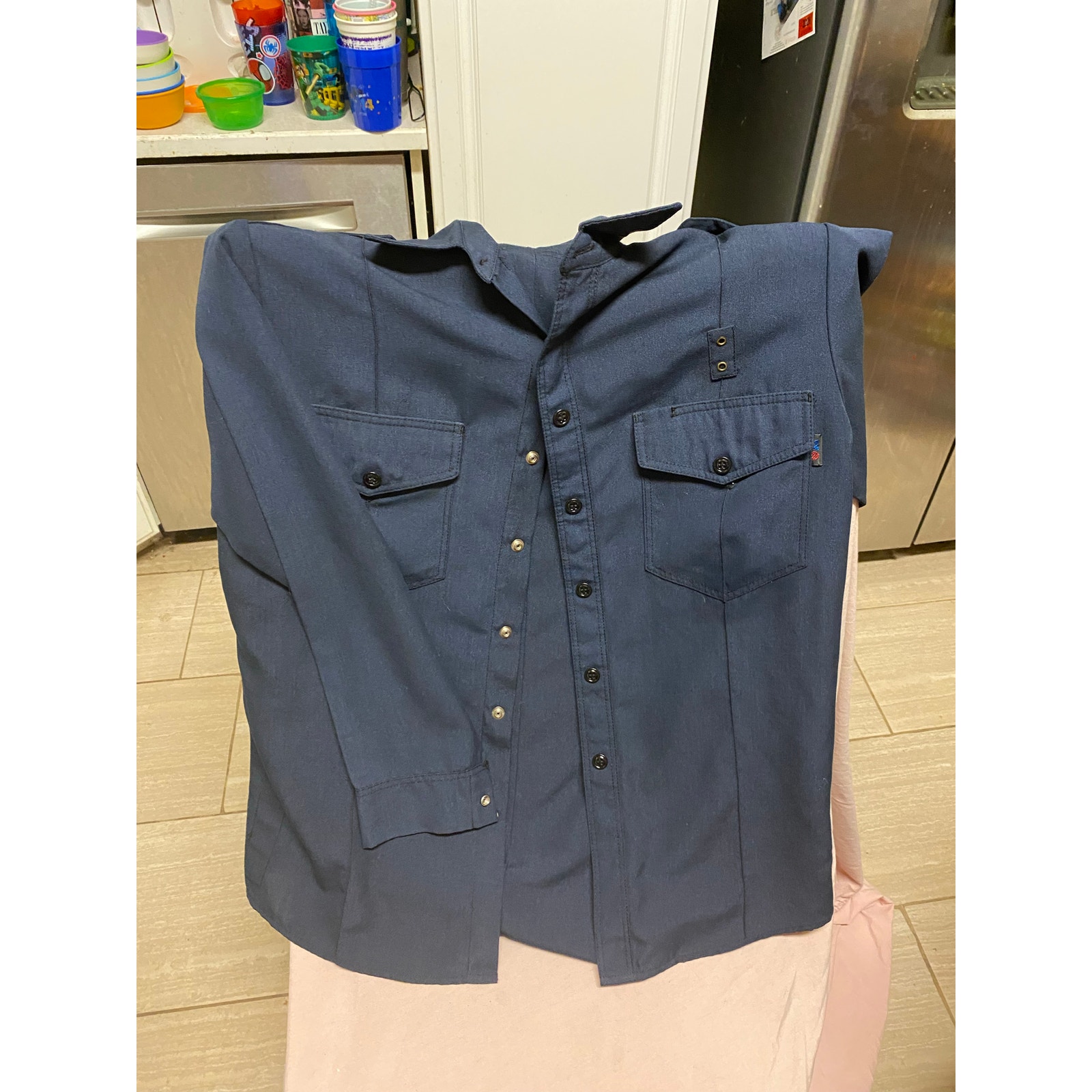Workrite Nomex IIIA Aramld Long Sleeve Uniform Shirt Size 42-16-33 1/2