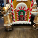 illuminated Gingerbread snowman & deer