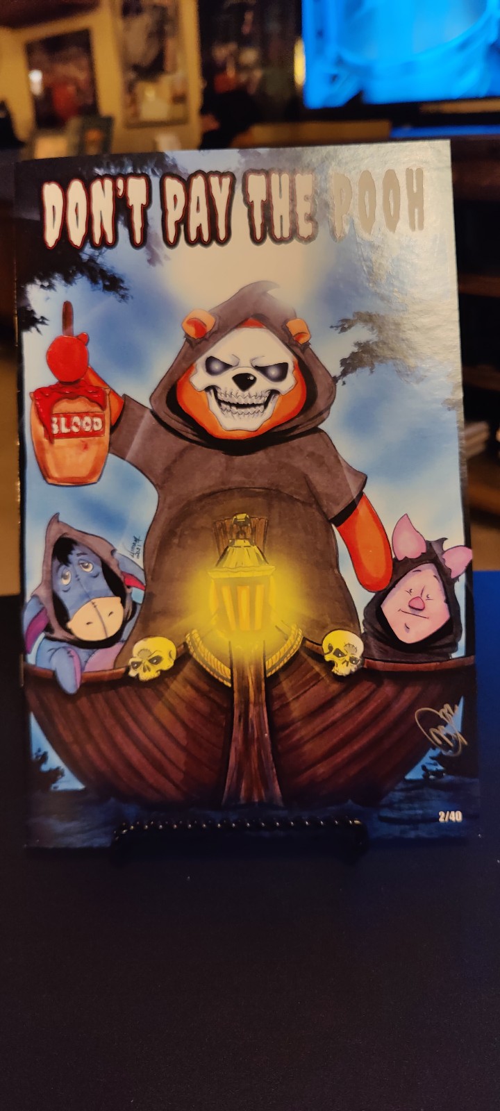 Do You Pooh? #1 Don't Pay The Ferryman homage Variant Cover by William Russell