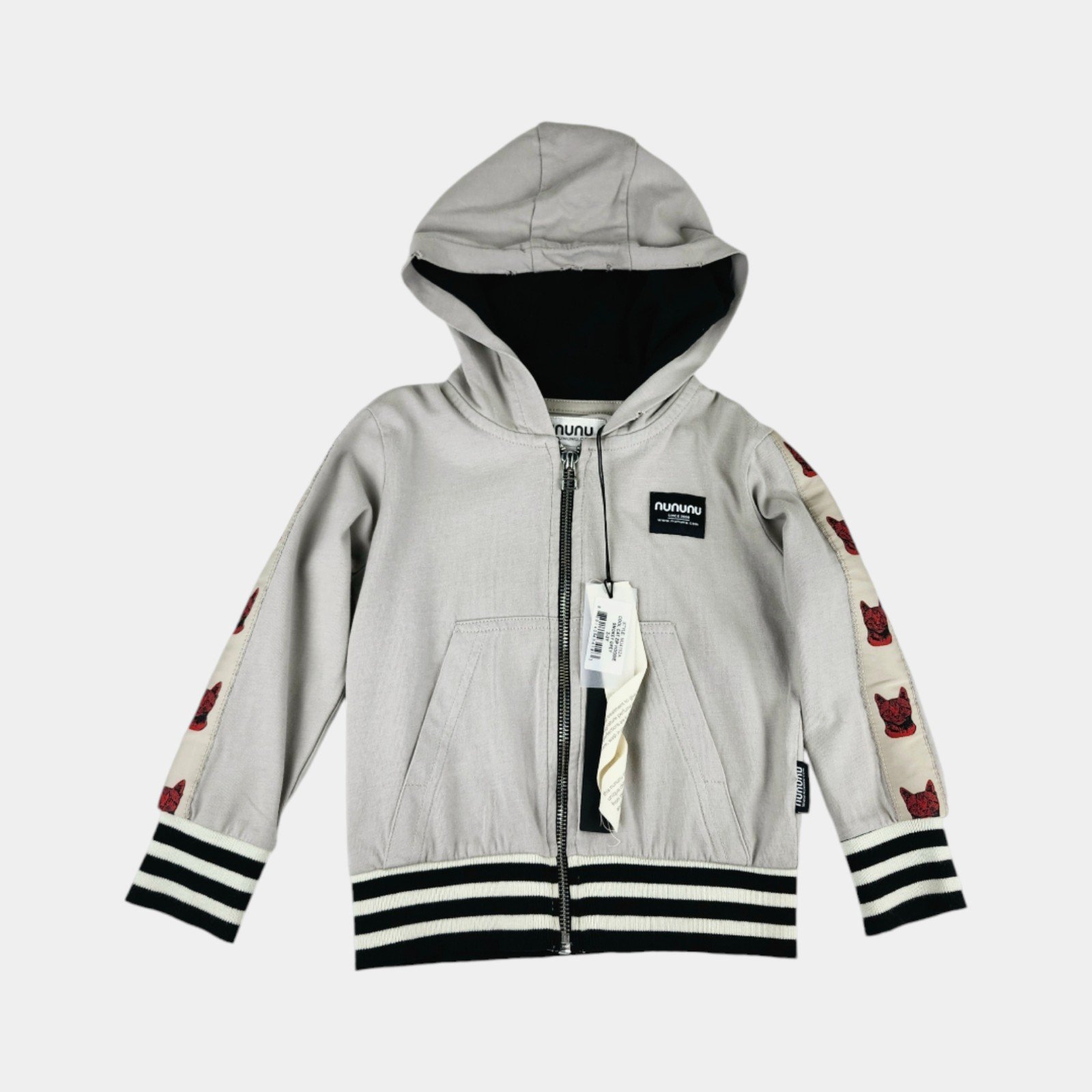 Nununu Cool Cat Light Zip Hoodie