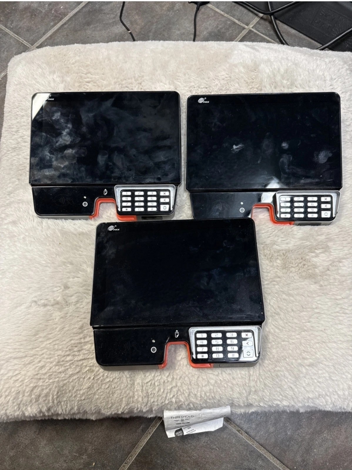 PAX Aries 8 Credit Card Machine Tablet Handheld POS System … LOT OF 3