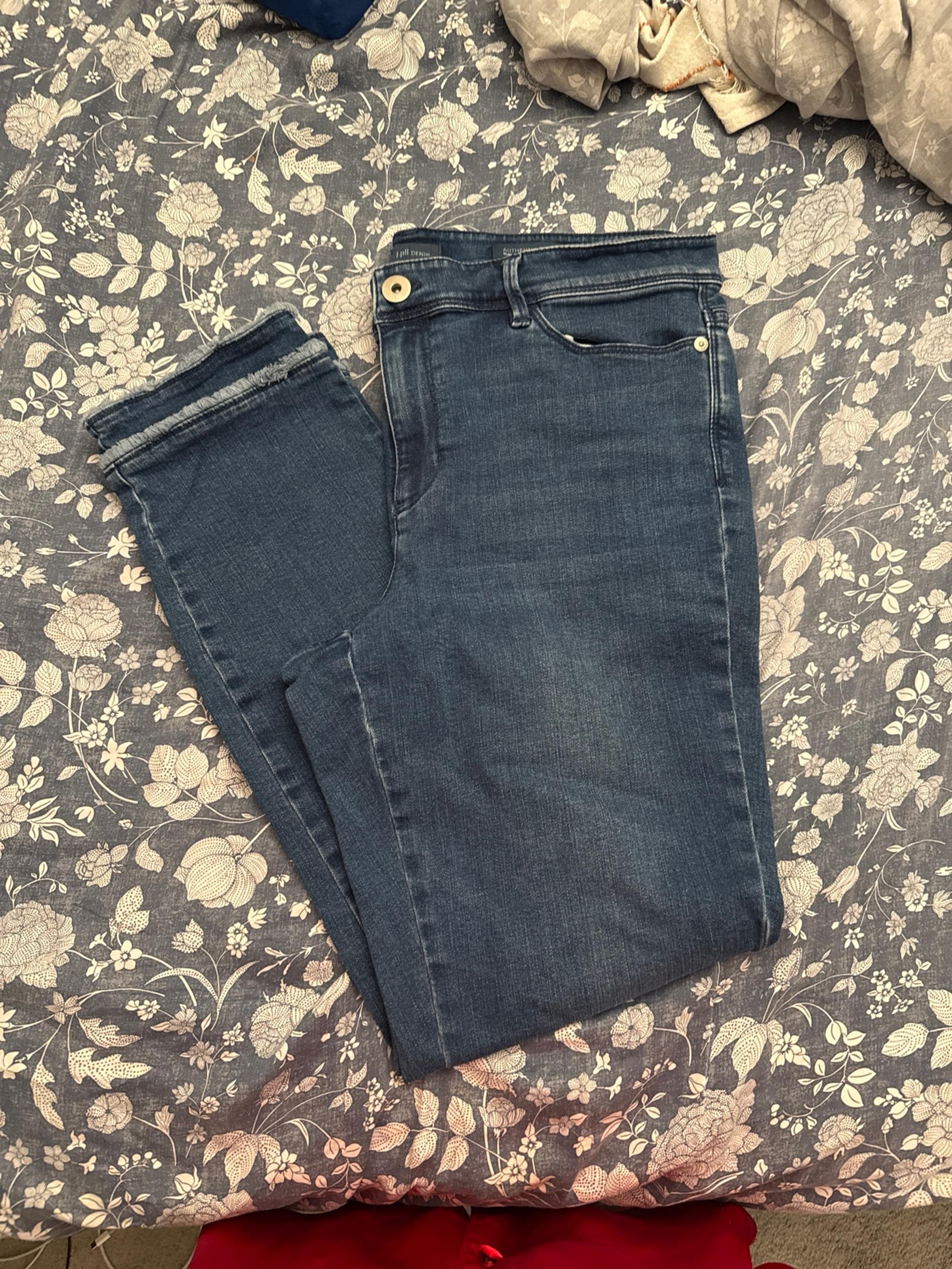 J.Jill jeans Slim ankle 12T