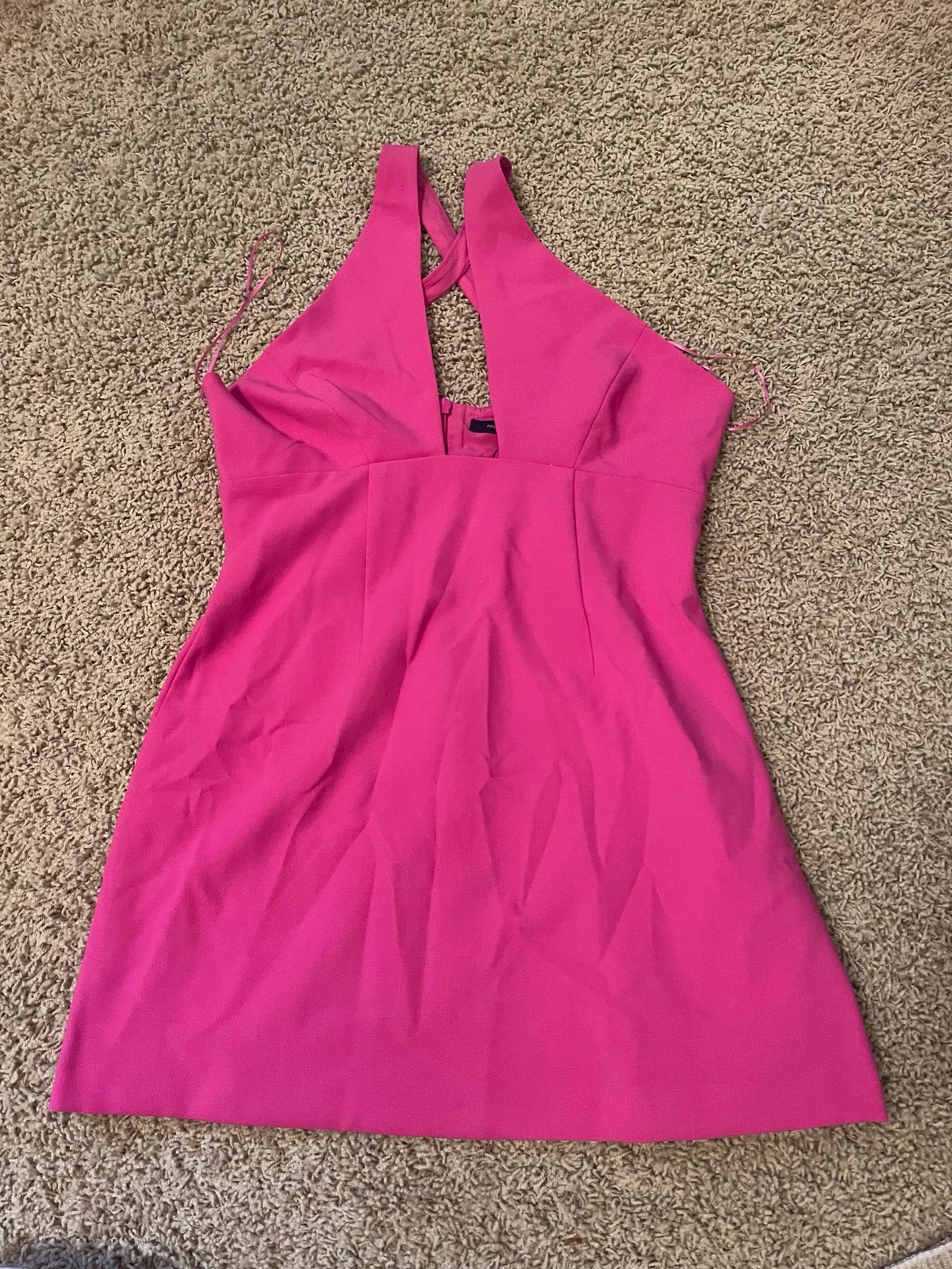 Pink French connection dress