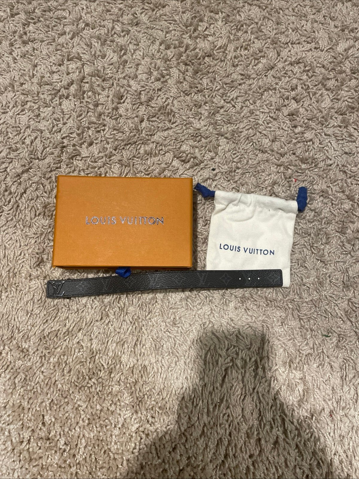 Authentic Louis Vuitton slim bracelet 21