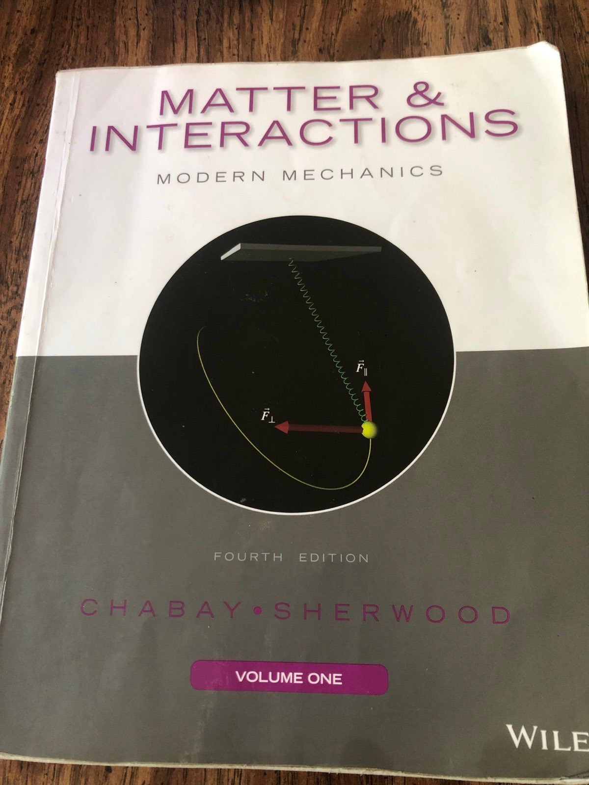 Matter and interactions Modern Mechanics 4e