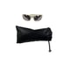 Lexxola - Neo 200 Sunglasses in Cream with Reflective Lenses