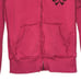 Affliction Sweatshirt Womens Medium Pink Hoodie Full Zip Grunge Gothic Cross Y2K