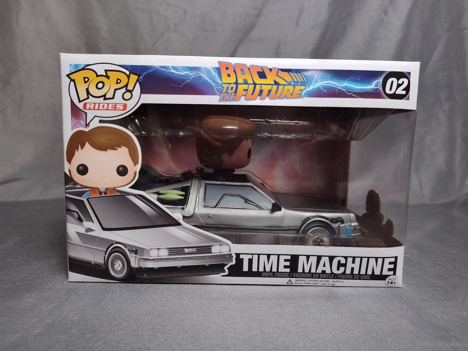 Doc with Time Machine | Funko Pop | Rides | Back to the Future