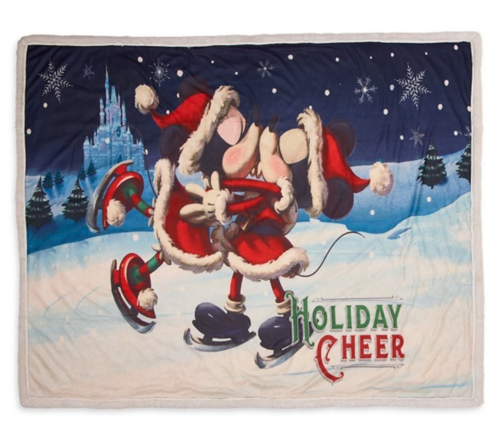 Disney Authentic Mickey & Minnie Throw