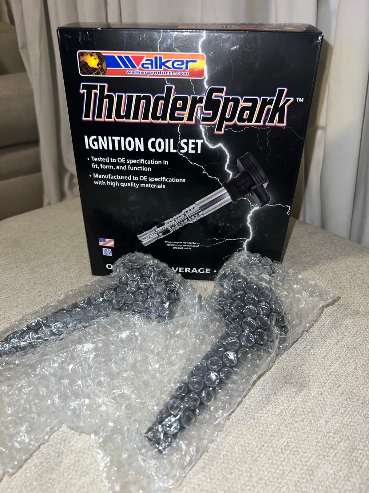 Walker Products Ignition Coil Set of 2