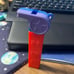 Rare USA Stem Vintage No Feet Whistle Pez Dispenser Pat#3.8 MI USA