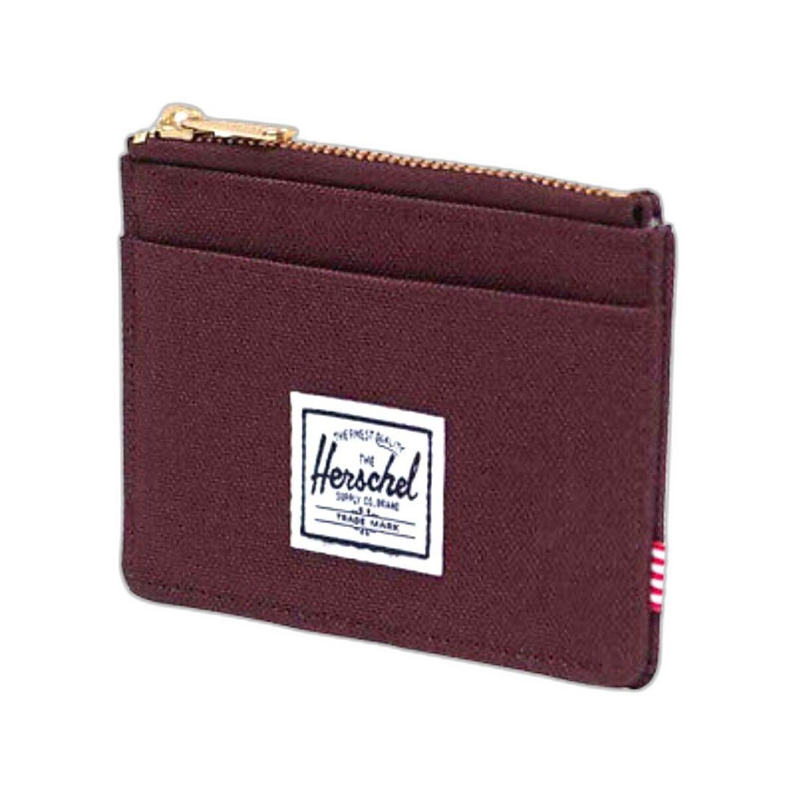 NWT Herschel Supply Co Oscar RFID Shielded Zip-Top Card Holder Wallet