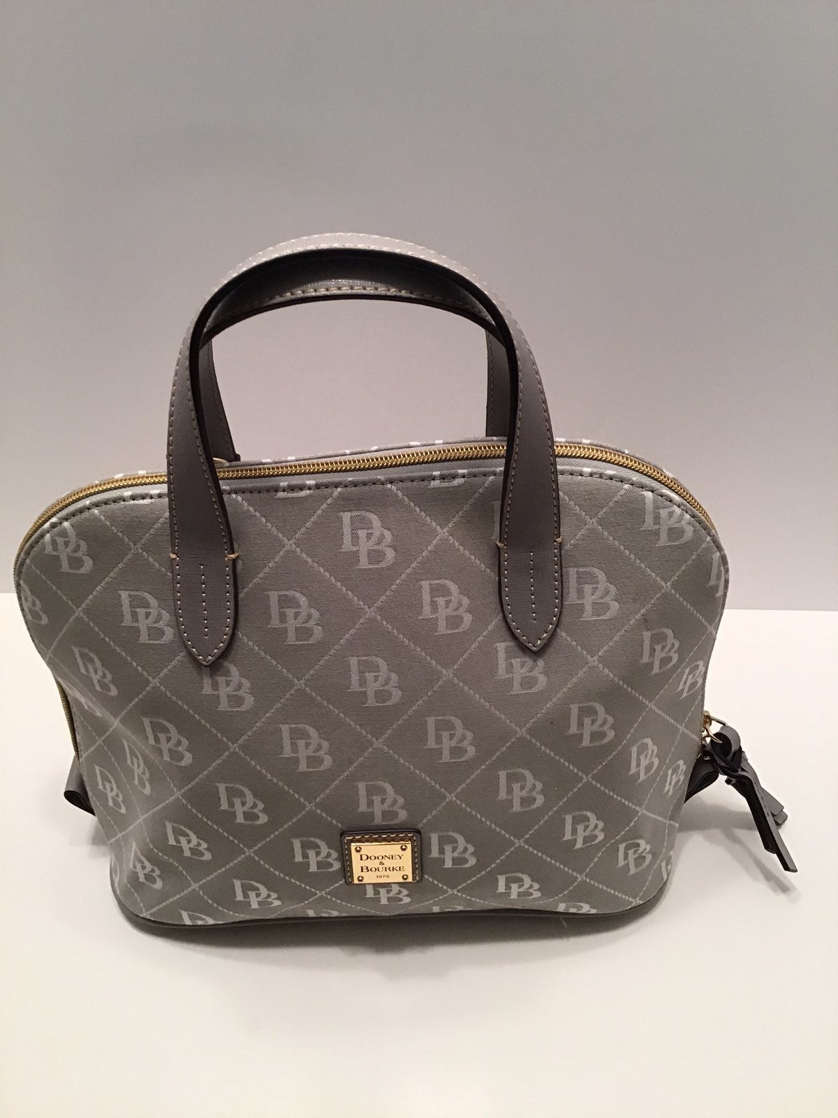 DOONEY AND BOURKE ZIP ZIP SATCHEL