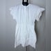 La Vie Rebecca Taylor | Short Sleeve White Eyelet Lace Mini Dress Size XS