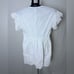 La Vie Rebecca Taylor | Short Sleeve White Eyelet Lace Mini Dress Size XS