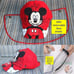 Mickey Baseball Cap, Masks, Bag Bundle