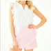 Lilly Pulitzer Faye Skort Seersucker Stripe Sz2