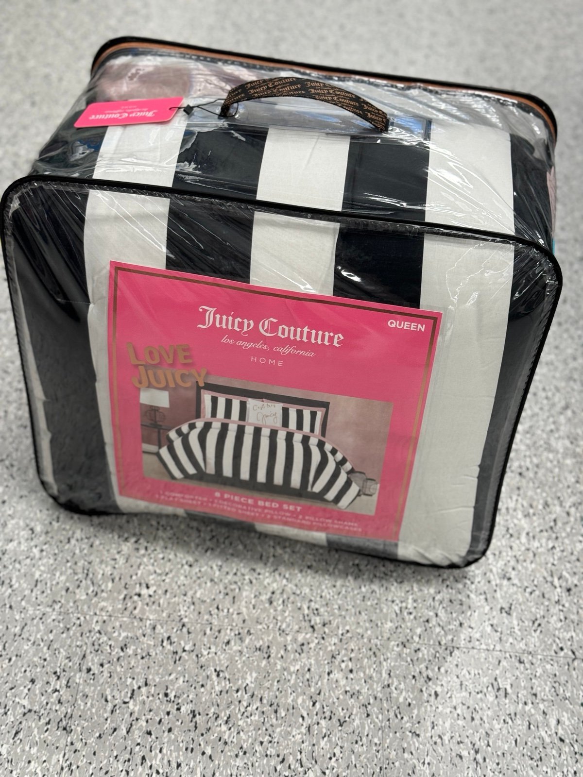 juicy couture 8pcs queen set