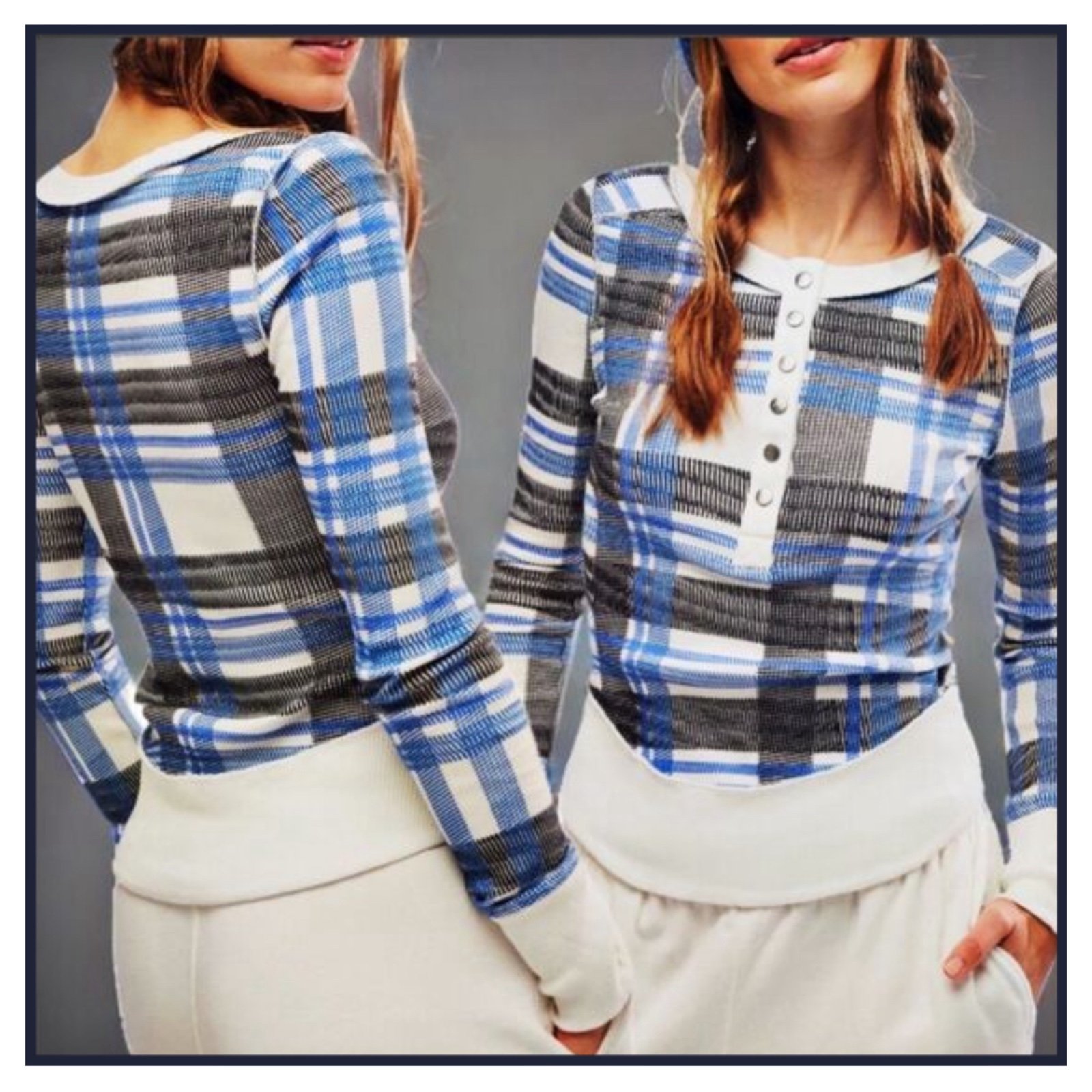 NWT Free People Movement Rally Printed Layer Top