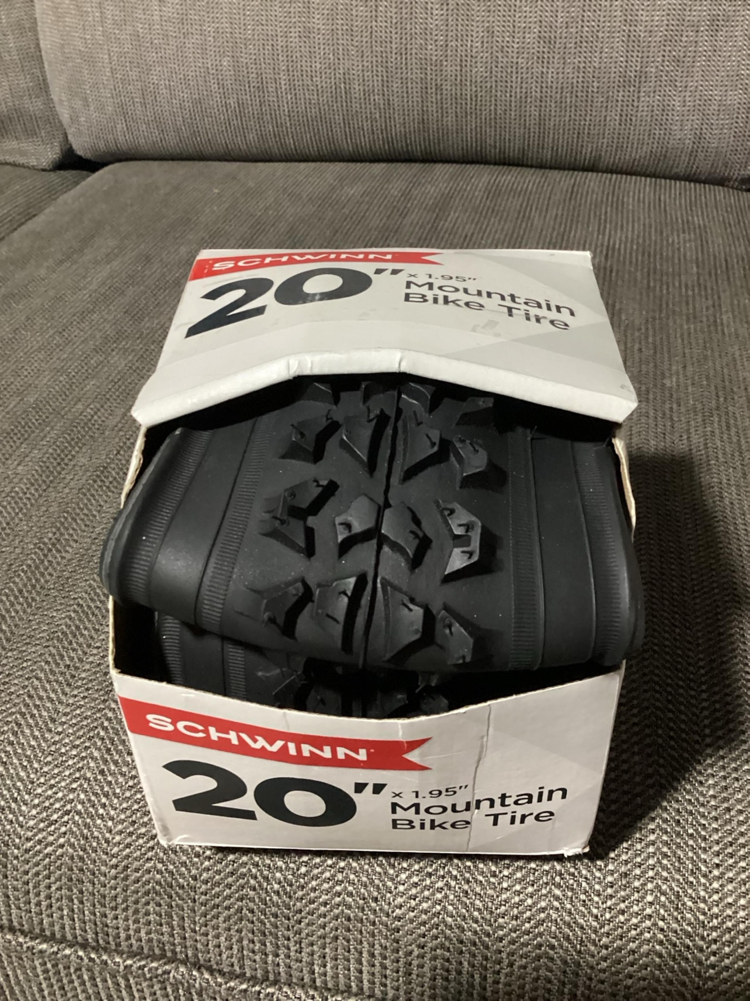 Schwinn Mountain Bike Tire Steel Bead 20" x 1.95" High Traction Tread