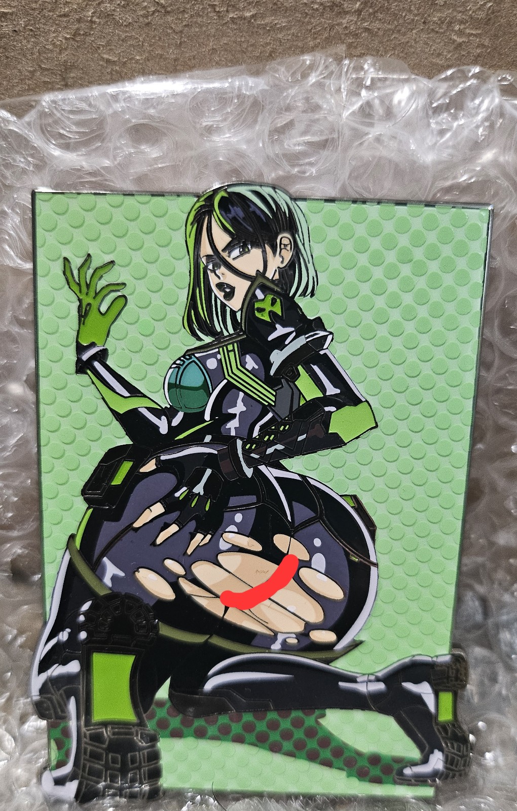 MumoPins Poison Girl Lewd Enamel Pin
