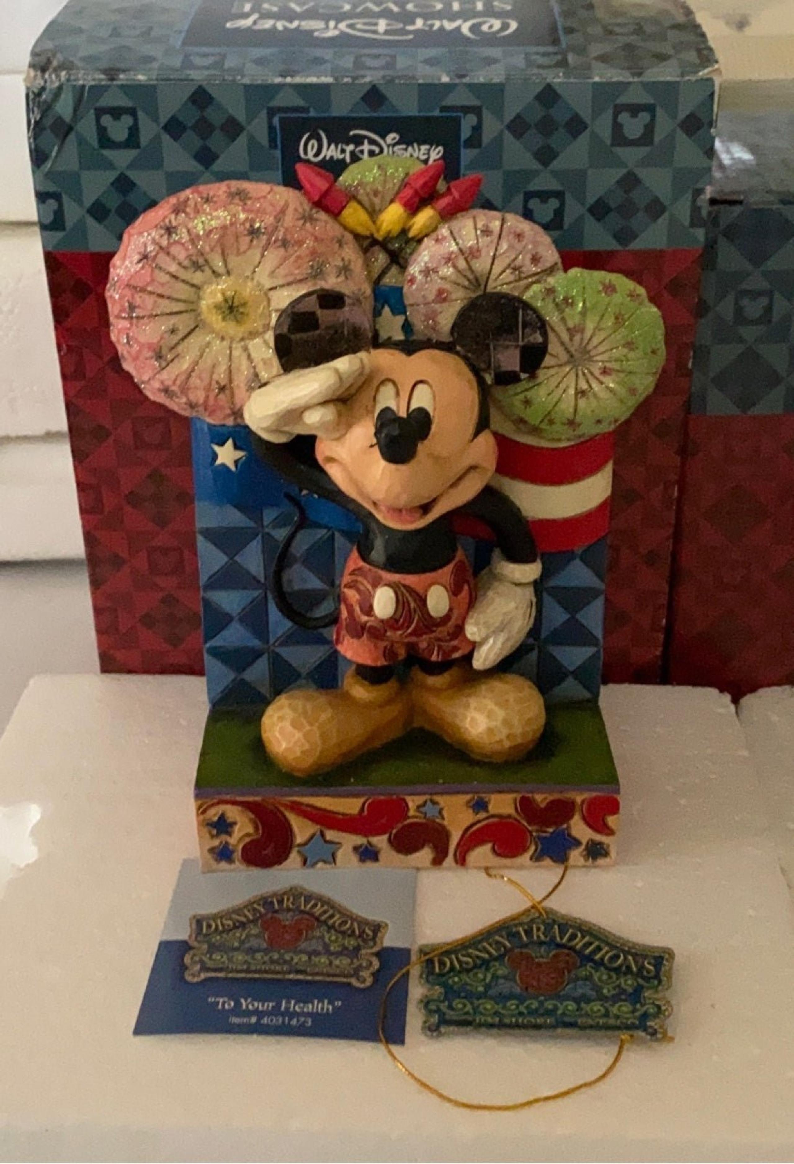 Jim Shore Mickey Mouse Patriotic Figurine
