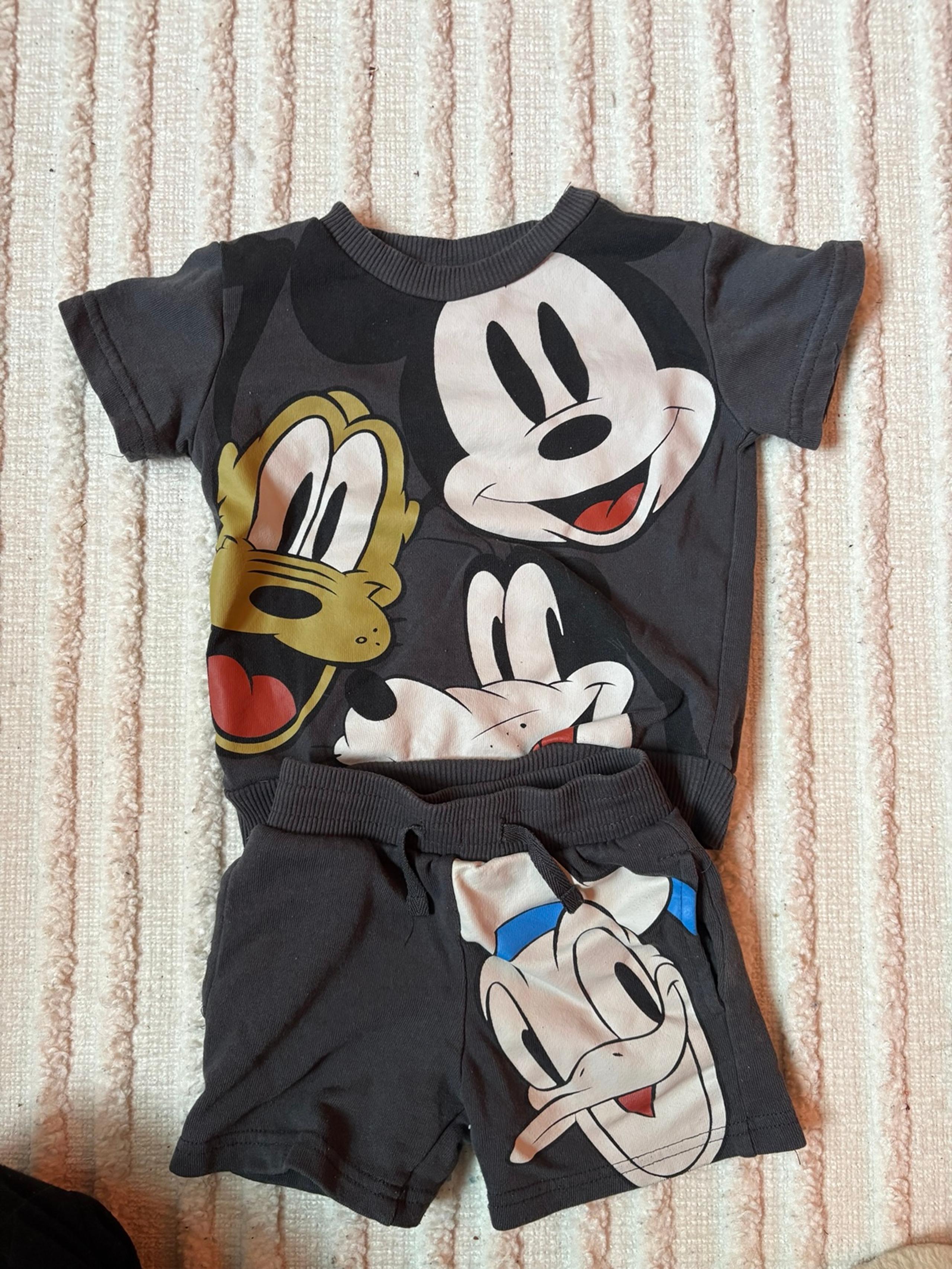 Disney Mickey shorts set boys