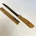 Anderes Albert Lea MN 7.75 in Slicing Knife Hardwood Riveted Handle Marked