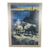 SW Cowboy Print, Fiesta Bowl 2001 Oregon State vs Notre Dame, Artist Steve Voita