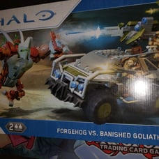 Halo Mega Construx Forgehog vs Banished Goliath MINT