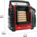 Mr. Heater F232000 MH9BX Buddy 4,000-9,000-BTU Indoor-Safe Portable Propane