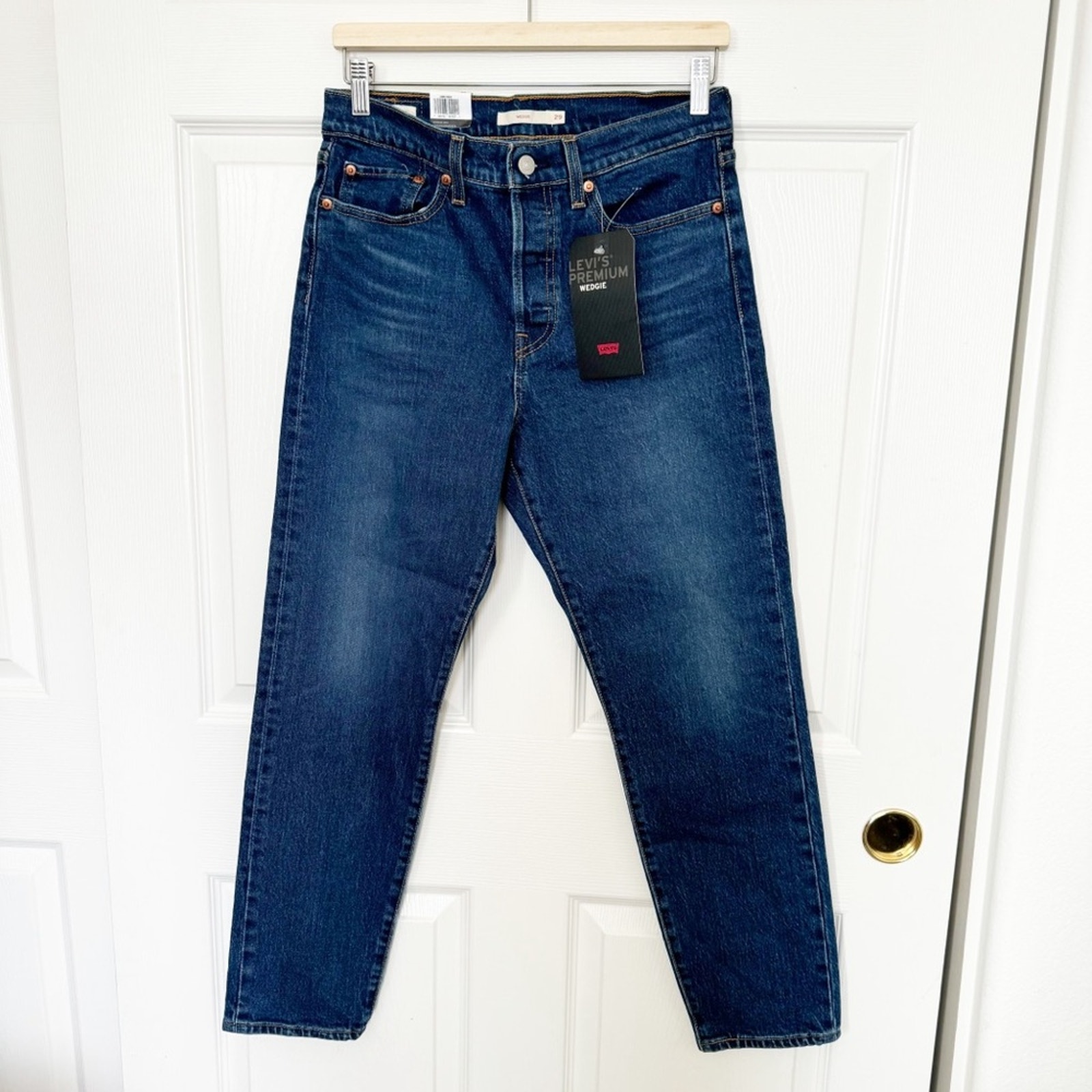 LEVI'S Wedgie High Rise Denim Jeans Size 29