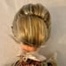 Vtg Furga Alta Moda Type Grandma Susanna Doll w/Wood Rocking Chair, Rare