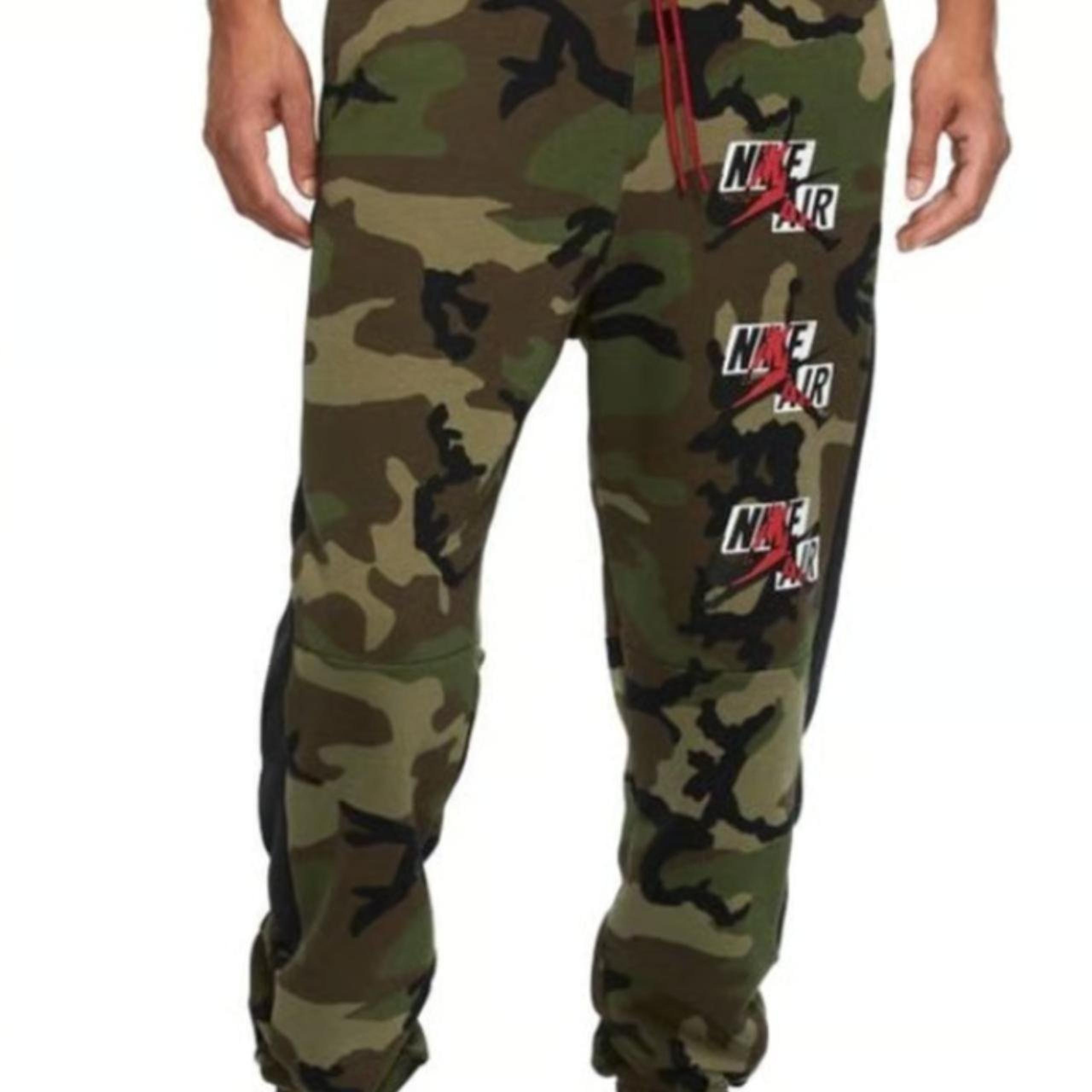 JORDAN JUMPMAN CLASSICS CAMO FLEECE PANTS