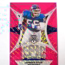 2024 Panini Mosaic Lawrence Taylor Epic Performers PINK #'d 1/10 NM/MT GIANTS