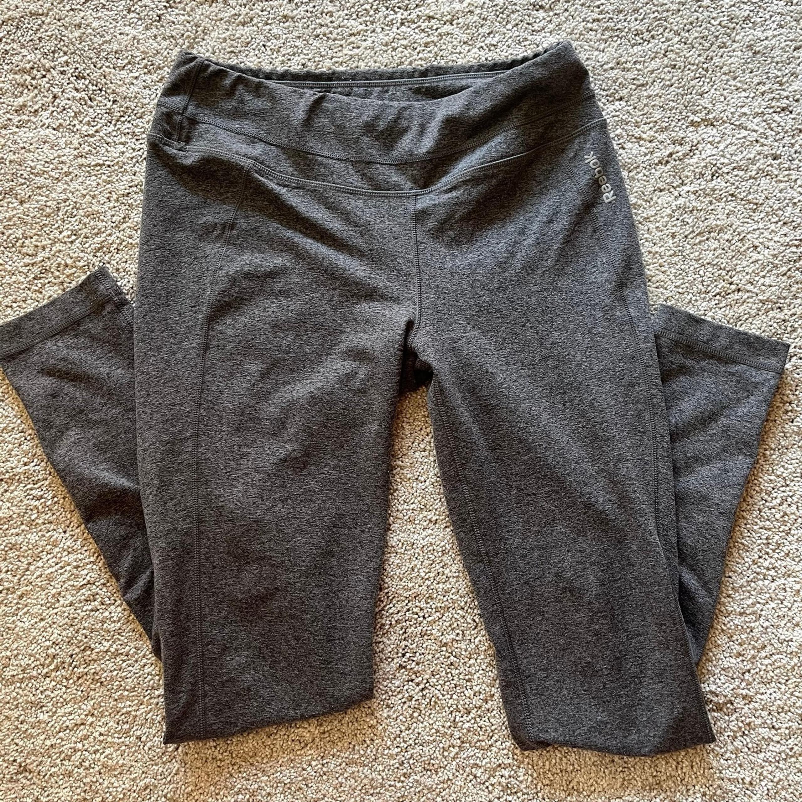 Reebok - Women’s Grey Athletic Legging (M)