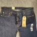 NWT Levi's 501 Straight Leg Jeans 100% Cotton 34x30