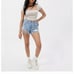 Levi's 501 High Rise Distressed Ripped Denim Shorts Size 31 Ripped Jean Shorts