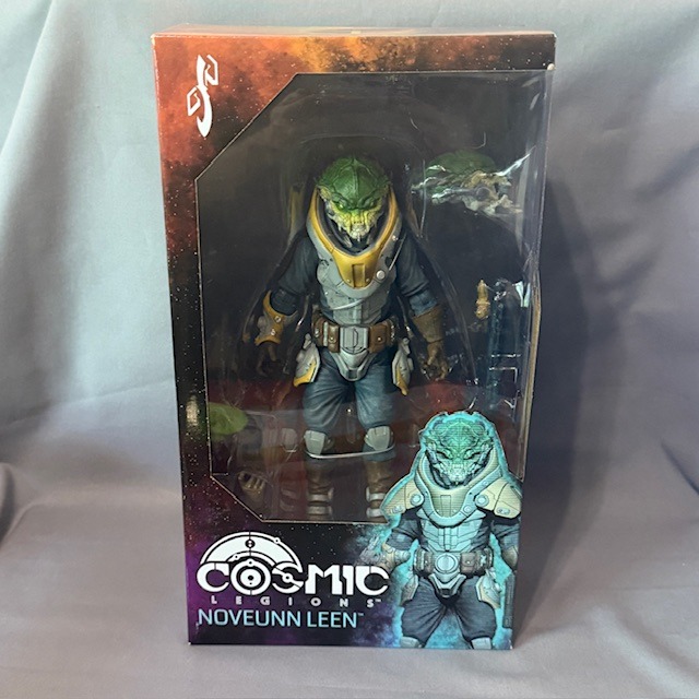 Cosmic Legions Action Figure Four Horseman MOC Noveunn Leen Alien Bleeders Guild
