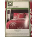 Twin Size New Haven Snowflake Quilt Comforter Reversible Red White w Std Sham
