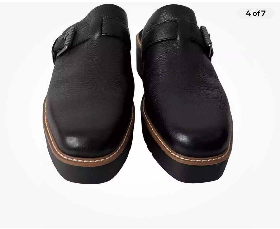 NATURALIZER women’s Wayde black mule slip-on sz 7 M NIB. VERY NICE