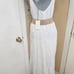 Terzo Millennio Made In Italy womens linen dress size Large White