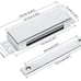 114 lbs Heavy Duty Stainless Steel Magnetic Catch Cabinet Metal Latch 5 pack